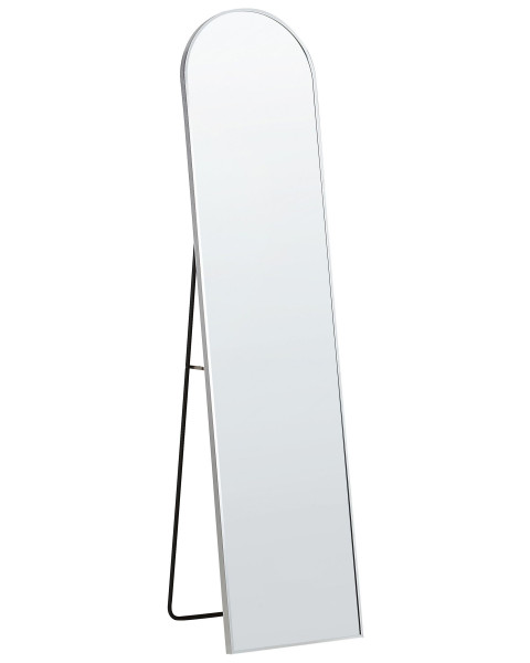 Lustro stojące z ramą srebrną 36 x 150 cm 281188