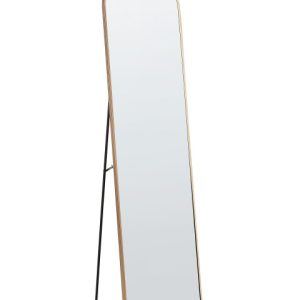 Lustro stojące z ramą złotą 36 x 150 cm 281201