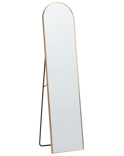 Lustro stojące z ramą złotą 36 x 150 cm 281201