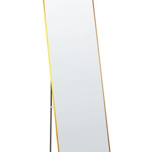 Lustro stojące z ramą złota 50 x 156 cm 281187