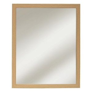 Lustro Tasso prostokątne naturalne 44 x 54 cm płyta mdf 477217
