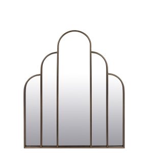 Lustro w metalowej ramie 81x66x2,5 cm 205653