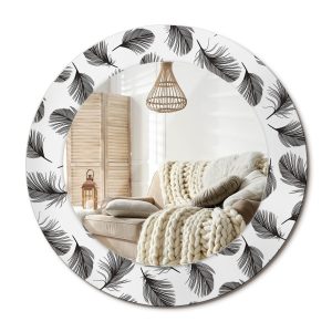 Lustro w ramie szklanej fi50 Łapacz snów boho nowoczesne dekoracyjne 897416 Lustro w ramie szklanej fi50 Łapacz snów boho nowoczesne dekoracyjne 897416