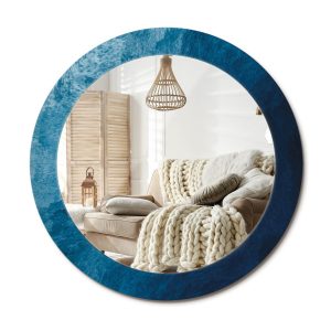 Lustro w ramie szklanej fi70 Abstrakcyjna sztuka nowoczesne design ścienne 897269