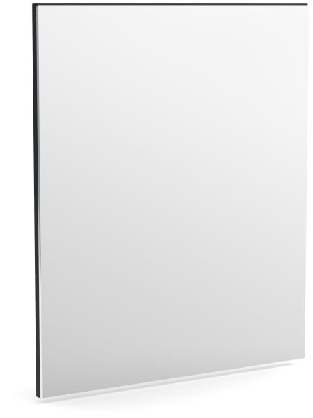 Lustro wiszące do przedpokoju 60 cm antracyt 762732