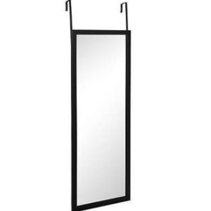 Lustro wiszące Firsty na drzwi 34x94cm czarne 136618 Lustro wiszące Firsty na drzwi 34x94cm czarne 136618