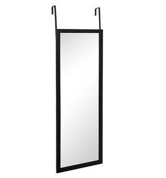 Lustro wiszące Firsty na drzwi 34x94cm czarne 136618