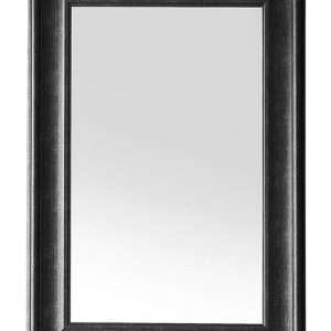 Lustro wiszące ścienne 60×90 cm czarne 189413 Lustro wiszące ścienne 60×90 cm czarne 189413