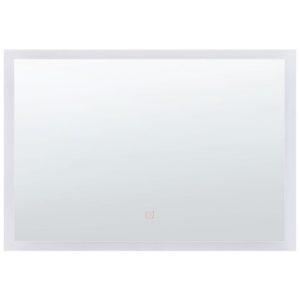Lustro wiszące ścienne LED 60×80 srebrne 190911 Lustro wiszące ścienne LED 60×80 srebrne 190911