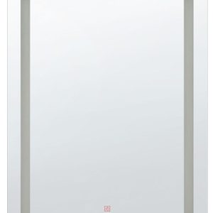 Lustro wiszące ścienne LED 70×90 srebrne 190915 Lustro wiszące ścienne LED 70×90 srebrne 190915