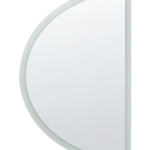 Lustro wiszące ścienne LED półokrągłe ø 80 cm 190901 Lustro wiszące ścienne LED półokrągłe ø 80 cm 190901