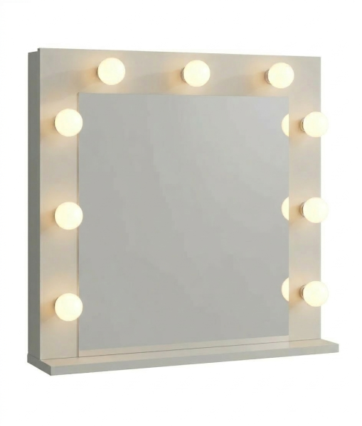 Lustro z 9 żarówkami LED idealne do toaletki kaszmir 966775