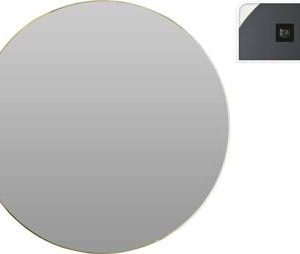 Lustro Zarina 75 cm złote okrągłe 386334 Lustro Zarina 75 cm złote okrągłe 386334