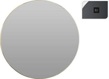 Lustro Zarina 75 cm złote okrągłe 386334