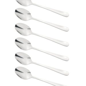 Łyżeczki do herbaty 6 sztuk komplet łyżeczek Połysk KINGHOFF KH-1336 653023 Łyżeczki do herbaty 6 sztuk komplet łyżeczek Połysk KINGHOFF KH-1336 653023