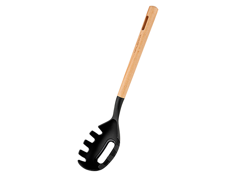 Łyżka do makaronu nylonowa Timber czarna 47924