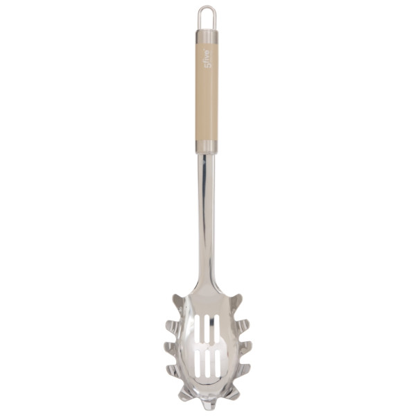Łyżka do makaronu Solstice stal nierdzewna 31,6 cm srebrna ząbkowana 1064258