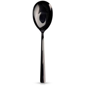 Łyżka do sałaty stalowa czarna BLACK 25 cm 798280 Łyżka do sałaty stalowa czarna BLACK 25 cm 798280