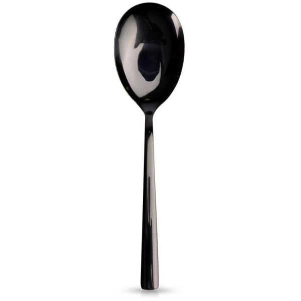 Łyżka do sałaty stalowa czarna BLACK 25 cm 798280