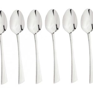 Łyżki obiadowe 6 sztuk komplet łyżek stołowych połysk KINGHOFF KH-1333 691835 Łyżki obiadowe 6 sztuk komplet łyżek stołowych połysk KINGHOFF KH-1333 691835