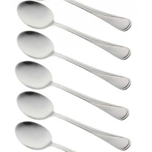 Łyżki obiadowe 6 sztuk komplet łyżek stołowych połysk KINGHOFF KH-1435 691845 Łyżki obiadowe 6 sztuk komplet łyżek stołowych połysk KINGHOFF KH-1435 691845