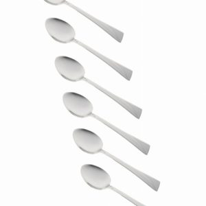 Łyżki obiadowe 6 sztuk komplet łyżek stołowych połysk KINGHOFF KH-1436 691833 Łyżki obiadowe 6 sztuk komplet łyżek stołowych połysk KINGHOFF KH-1436 691833