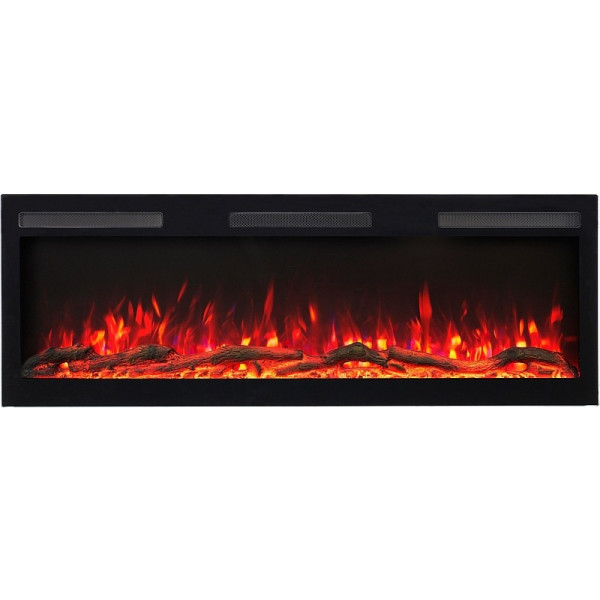 Majestic Pro 213Cm + Dźwięk, Kominek Elektryczny Led Ścienny Aflamo 763738
