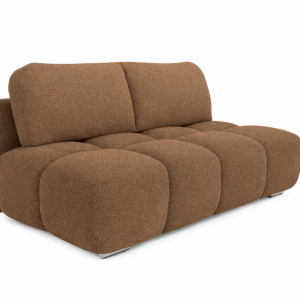 Mała kanapa rozkładana funkcja spania Honey Mini cappuccino baranek 195 cm 985309 Mała kanapa rozkładana funkcja spania Honey Mini cappuccino baranek 195 cm 985309