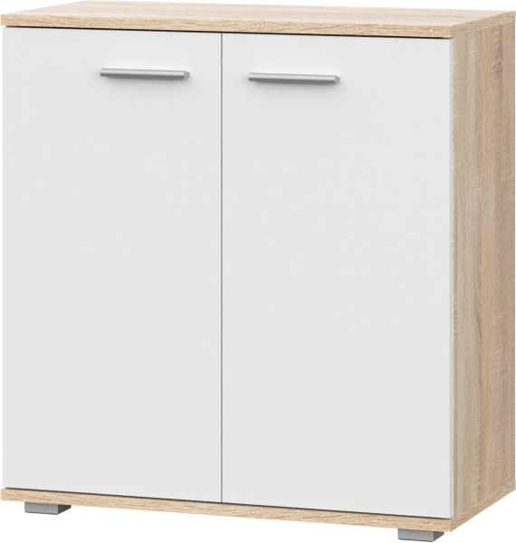 Mała komoda 69 cm dwudrzwiowa z półkami FONDI 1083659