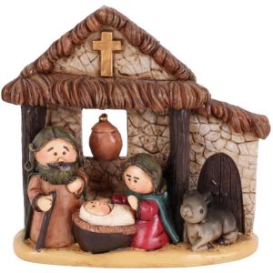 Mała scenka Bożonarodzeniowa, 15 cm 413111 Mała scenka Bożonarodzeniowa, 15 cm 413111