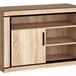 Mała Szafka RTV 107 cm DALLAS D-11 dąb sonoma 137238 Mała Szafka RTV 107 cm DALLAS D-11 dąb sonoma 137238