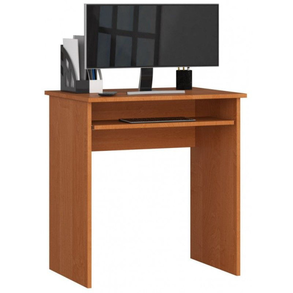 Małe biurko komputerowe, DESKO, 68x51x74 cm, olcha, mat | TYLETEGOTU 983860