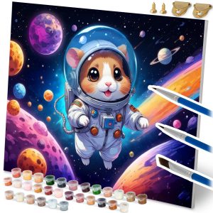 Malowanie po numerach obraz z ramą 40×50 Astronauta Massido 413007 Malowanie po numerach obraz z ramą 40×50 Astronauta Massido 413007