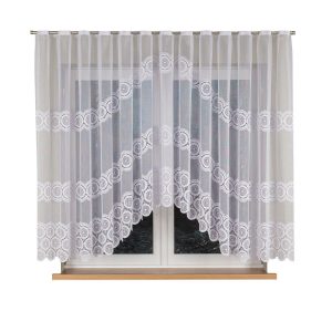 MALWINA – Firanka gotowa żakardowa z podcięciem na dole – 410×160 cm 774800 MALWINA – Firanka gotowa żakardowa z podcięciem na dole – 410×160 cm 774800