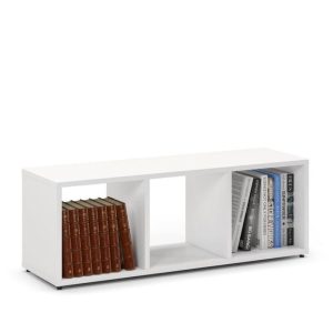 Mały regał komorowy, ETAP, 100x30x35 cm, biel, mat | TYLETEGOTU 727492 Mały regał komorowy, ETAP, 100x30x35 cm, biel, mat | TYLETEGOTU 727492