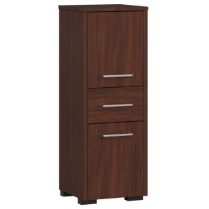 Mały regał łazienkowy, ELION, 30x30x85 cm, wenge, mat | TYLETEGOTU 989001 Mały regał łazienkowy, ELION, 30x30x85 cm, wenge, mat | TYLETEGOTU 989001