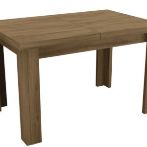 Mały stół rozkładany do salonu, jadalni 120×80, dąb lefkas 937723 Mały stół rozkładany do salonu, jadalni 120×80, dąb lefkas 937723
