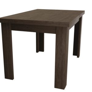 Mały stół rozkładany do salonu, jadalni 120×80, jesion ciemny 937725 Mały stół rozkładany do salonu, jadalni 120×80, jesion ciemny 937725