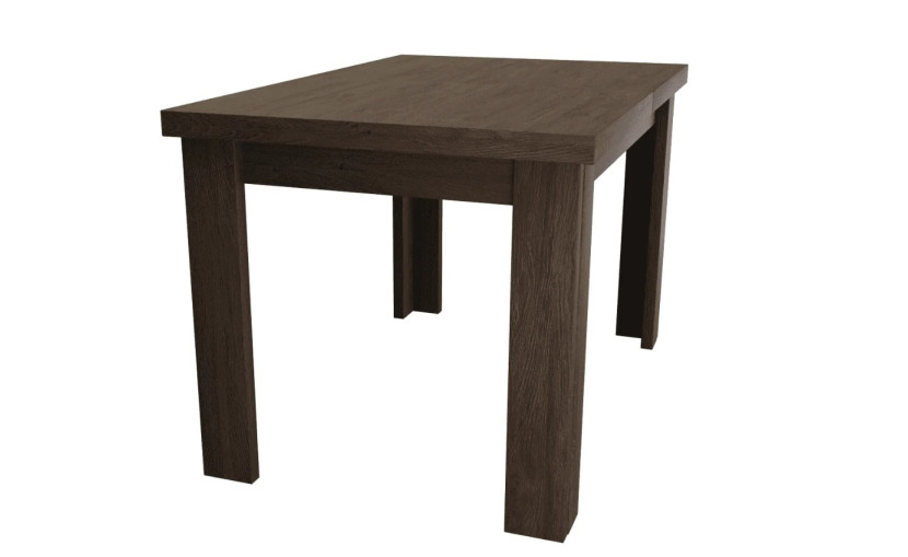 Mały stół rozkładany do salonu, jadalni 120x80, jesion ciemny 937725