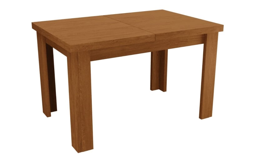 Mały stół rozkładany do salonu, jadalni 120x80, jesion jasny 937726