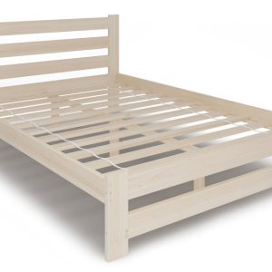 Małżeńskie łóżko w stylu skandynawskim 140×200 – Xylo 326707