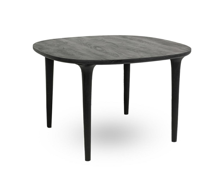MaMaison stół jadalniany LAMINAR 120 czarny / drewno 662637