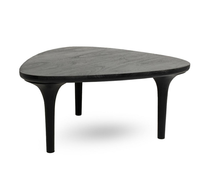 MaMaison stolik kawowy LAMINAR czarny / drewno 662659