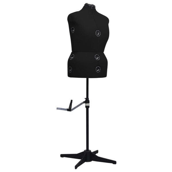 Manekin krawiecki Czarny l Poliester vidaXL 468987