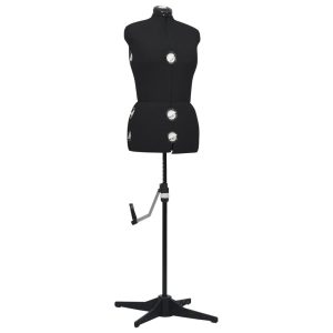 Manekin krawiecki Czarny m Poliester vidaXL 468988