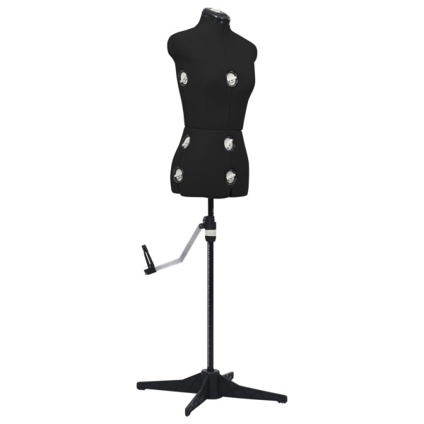 Manekin krawiecki Czarny s Poliester vidaXL 468989