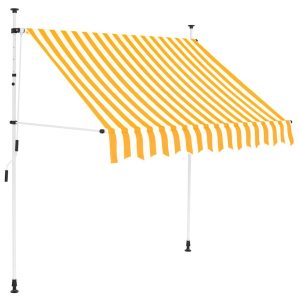 Markiza Balkonowa Tarasowa Ręcznie Zwijana Zadaszenie Ogrodowe 150 cm 948486 Markiza Balkonowa Tarasowa Ręcznie Zwijana Zadaszenie Ogrodowe 150 cm 948486