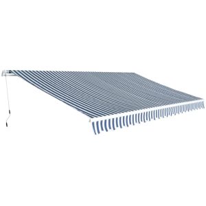 Markiza Balkonowa Tarasowa Ręcznie Zwijana Zadaszenie Ogrodowe 500 cm 953309 Markiza Balkonowa Tarasowa Ręcznie Zwijana Zadaszenie Ogrodowe 500 cm 953309