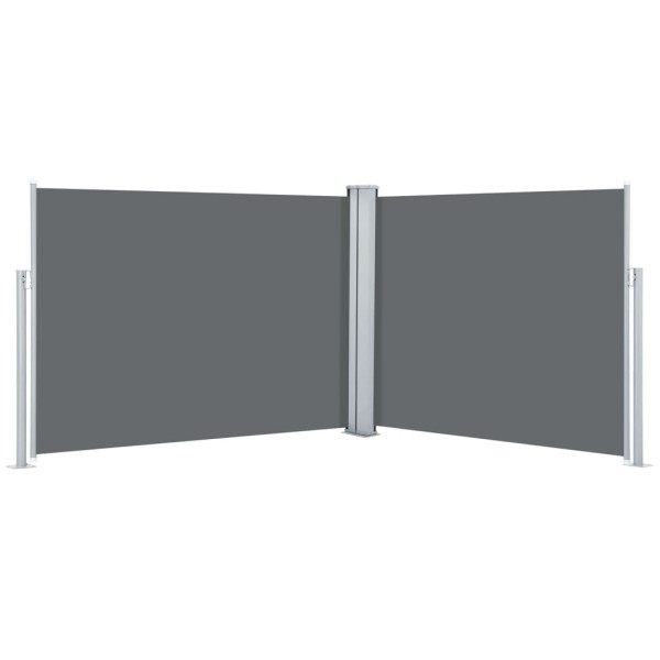 Markiza boczna Antracyt 140 x 1000 cm vidaXL 683789