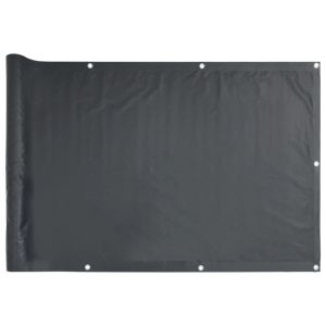 Markiza boczna Antracyt 75 x 400 cm vidaXL 683860